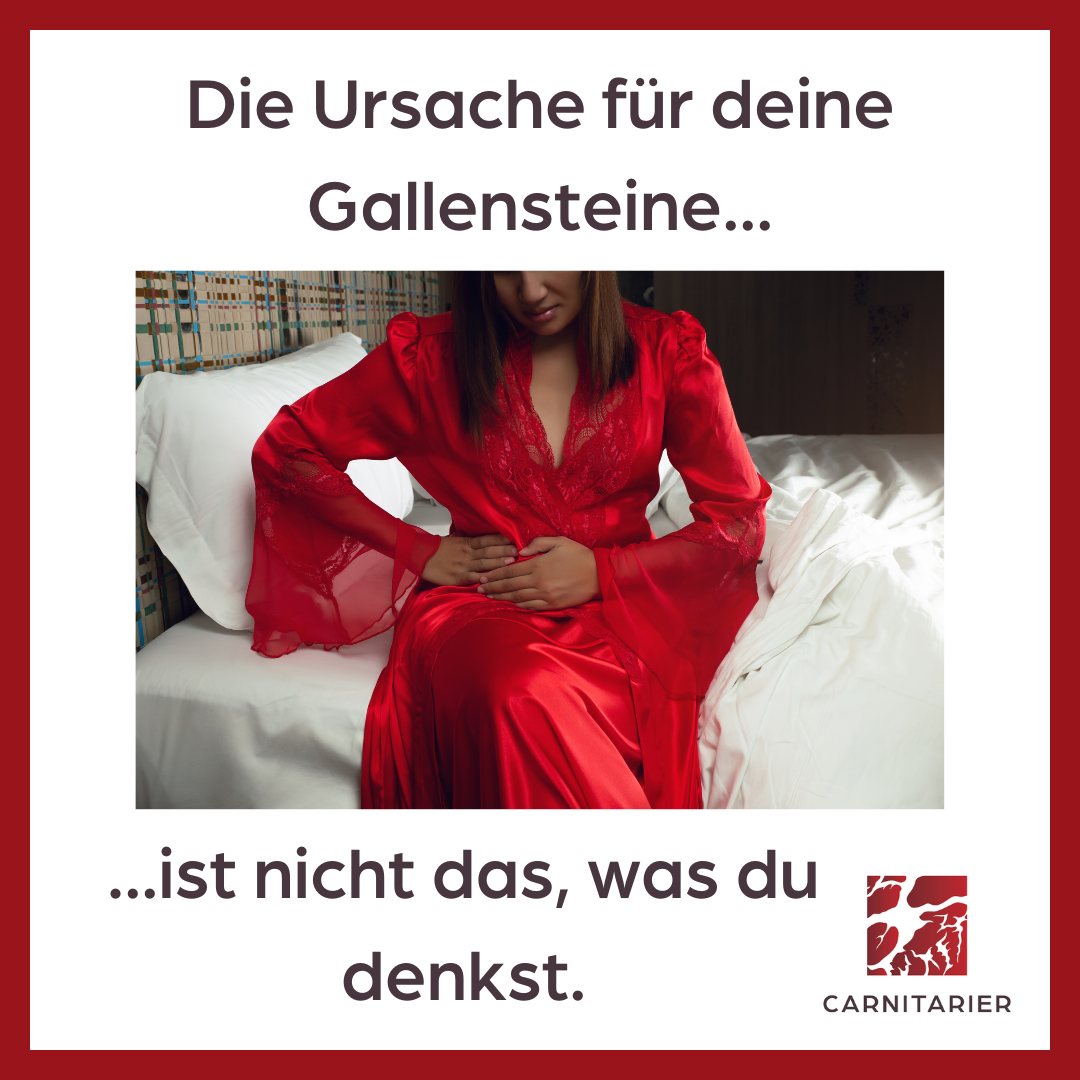 Die Ursache für Gallensteine ist nicht, was du denkst.