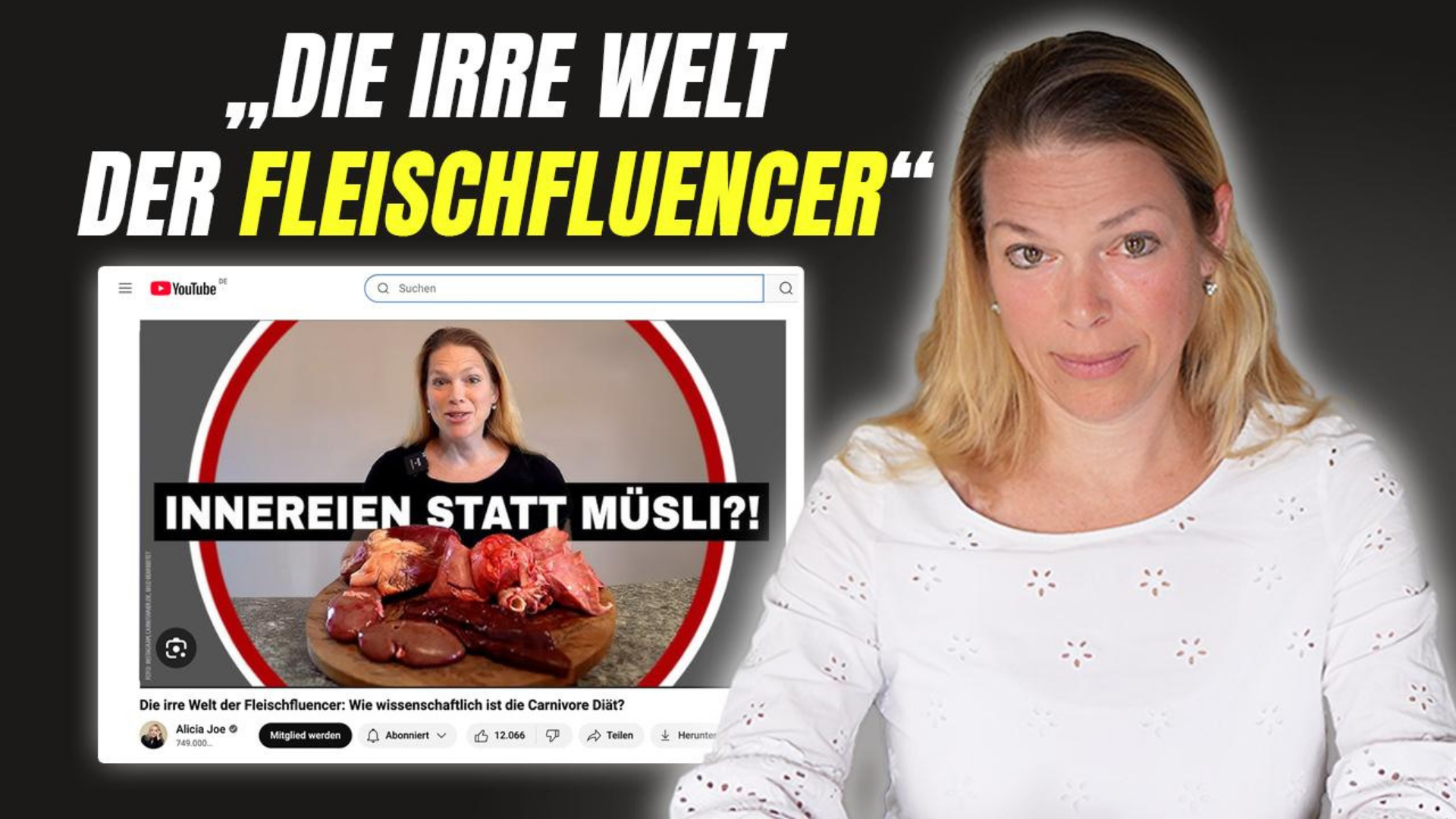 Reaktion auf Alicia Joe’s Video gegen Carnivore
