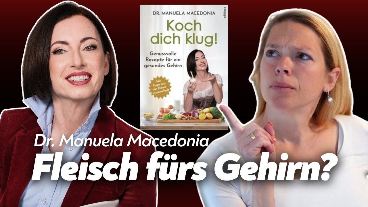 Dr. Manuela Macedonia, ihr Buch Koch dich klug und Andrea Siemonet
