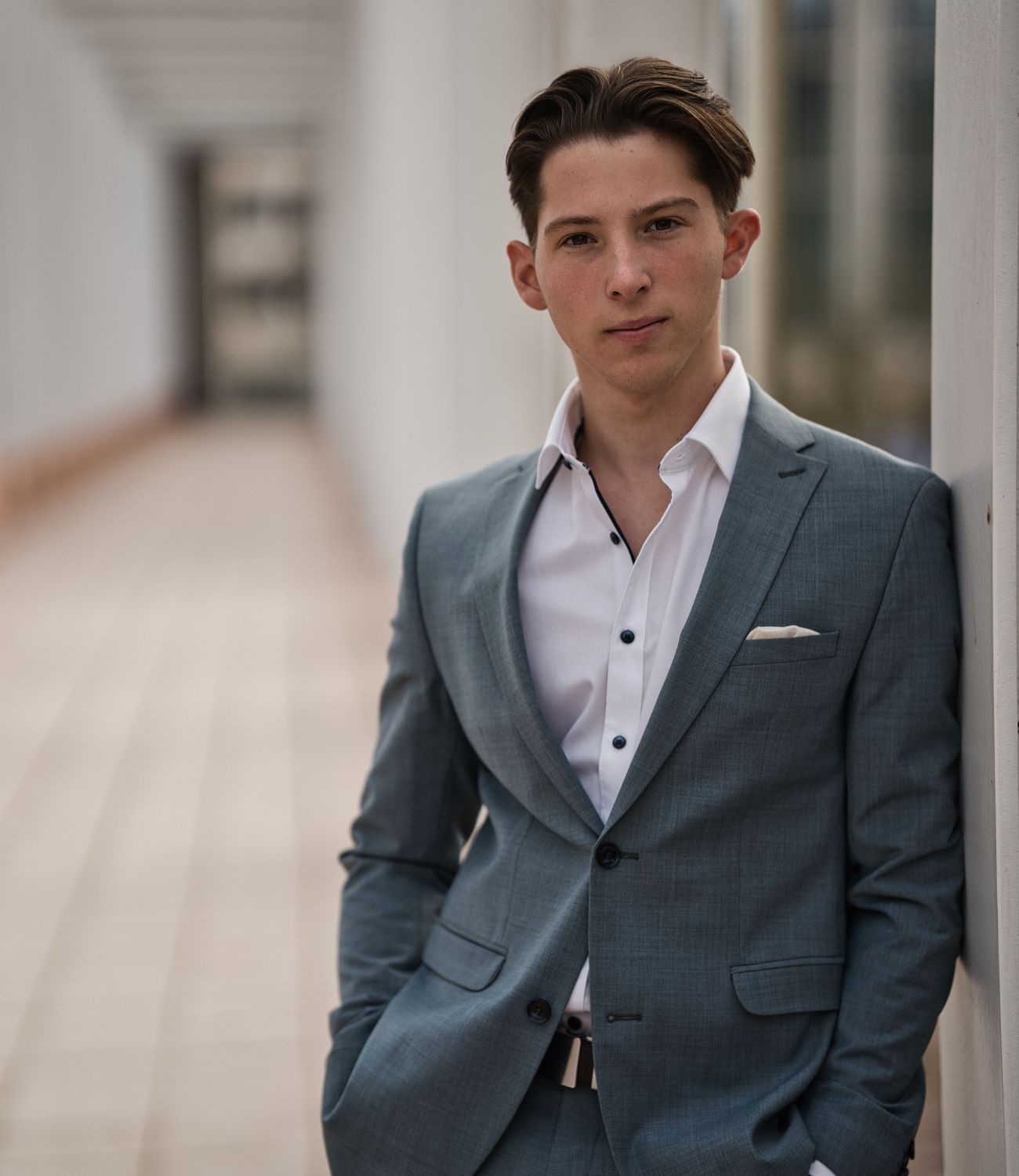 Bernhard Siemoneit mit Anzug