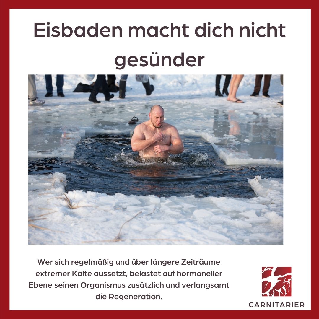 Eisenbaden macht nicht gesünder