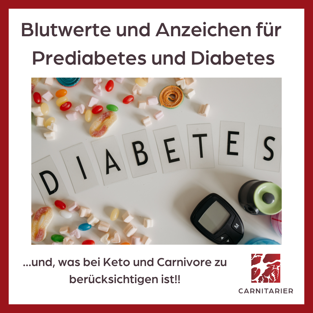 Blutwerte und Anzeichen für Prediabetes und Diabetes