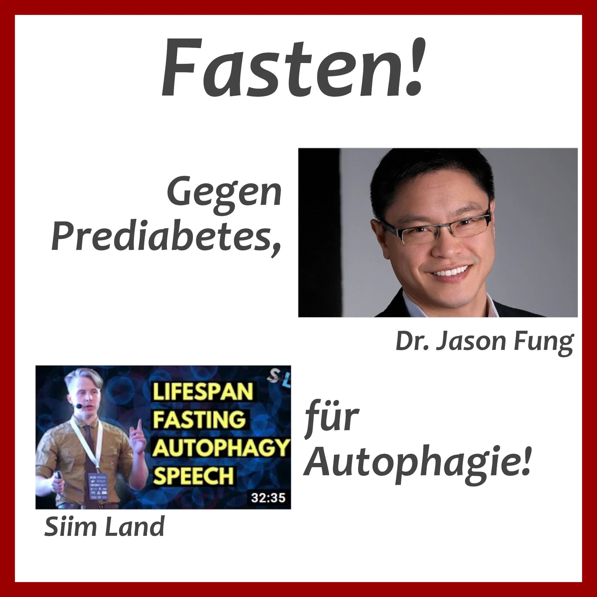Fasten gegen Prediabetes!