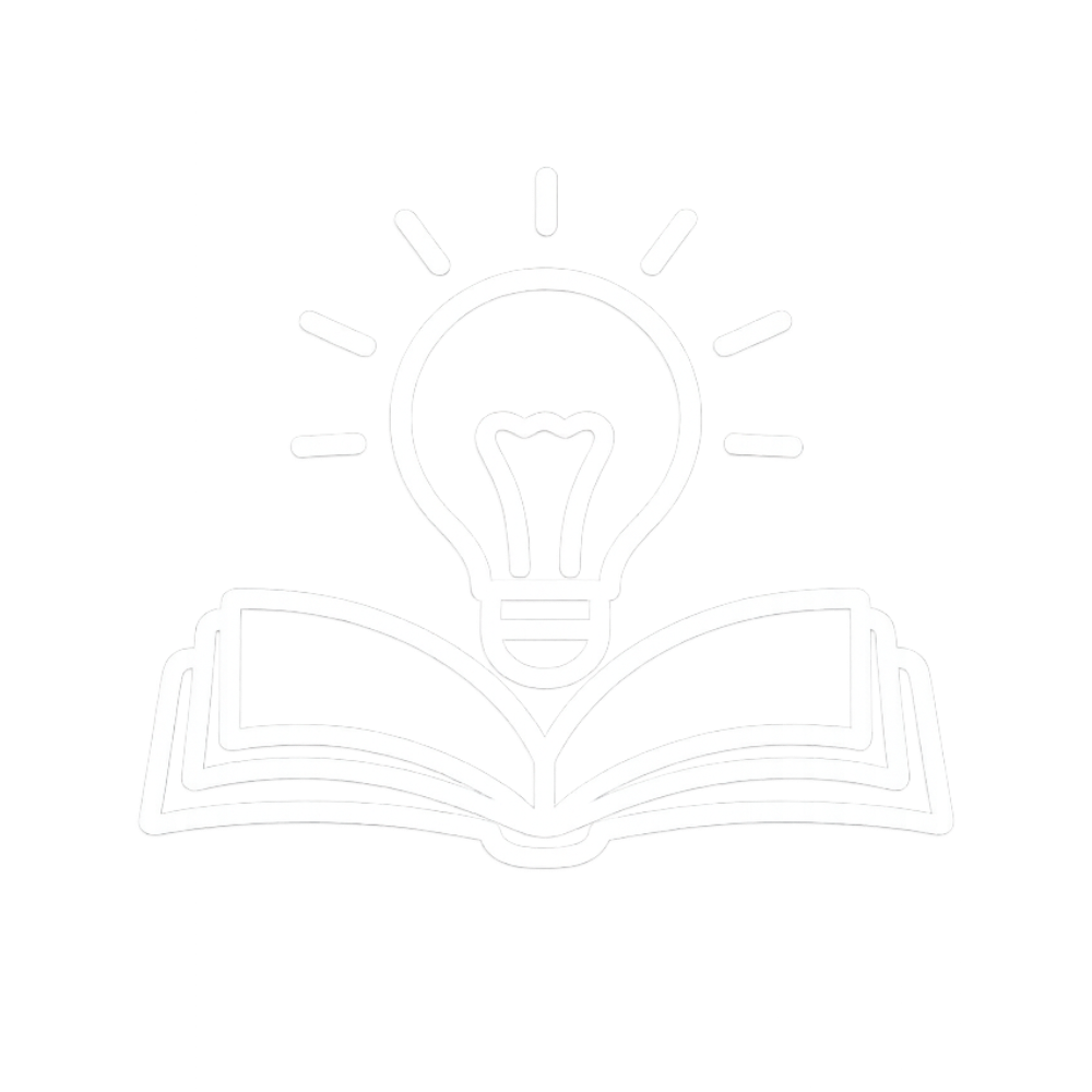 Icon Buch mit Glühbirne